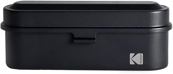 Kodak Steel 35mm FIlm Roll Case, Holds 5 Rolls (All Black) - Image 2