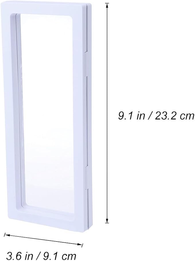 Gatuida Shadow Box Display Case 3d Floating Frame Jewelry Box for Show Window 23x9cm - Image 3