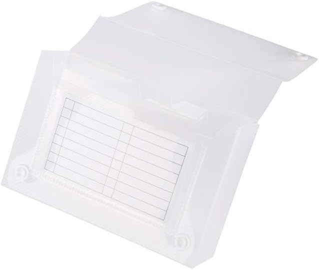 Filexec Products 3 x 5 Inches Index Card Case, Clear, Pack of 2 (50306-20233) - Image 3