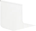 White Photography Backdrop for Photoshoot, Fabric 10x10ft | Polyester Studio Photo Backgrounds, Non Reflective, Easy to Hang, for Portrait Shoot, Product, Party Decor, Video Creation by LYLYCTY