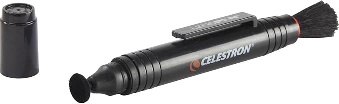 Celestron LensPen Optics Cleaning Tool for Telescopes, Binoculars & Cameras | Safe for Optical Lenses, Removes Dust & Smudges, Retractable Dust Brush, No Liquids Required, Compact Pocket Design by Unknown