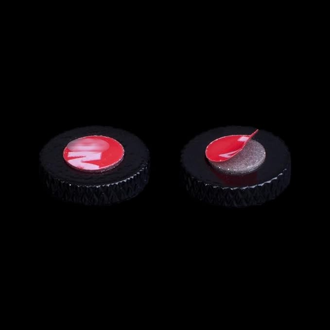 VKO Camera Soft Release Shutter Button Cap Flat Surface Black(2 Pack) | compatible with Fuji GFX 50S 50R X-H1 X-T1 X-T200 X-T100 XF10 X-A7 X-A5 X-A20 X70 Cameras - Image 2