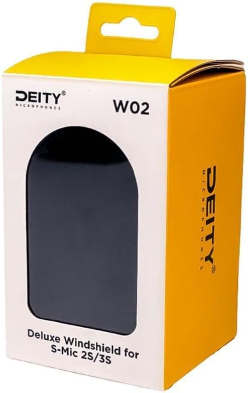 Deity S-Mic 3 Shotgun Microphone Bundle | W02 Deluxe Windshield for S-Mic 2S/3S, Aluminum Alloy, W02 Deluxe Short-Haired Windshield for S-Mic 2S, (2 items) - Image 8