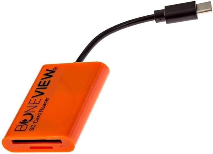 Trail Camera Viewer for iPhone, Corded SD Memory Card Reader Plays Video & Photo on All Apple iOS iPad Tablets and iPhone Model Smartphones (iPhone 15 or Later) by BONEVIEW