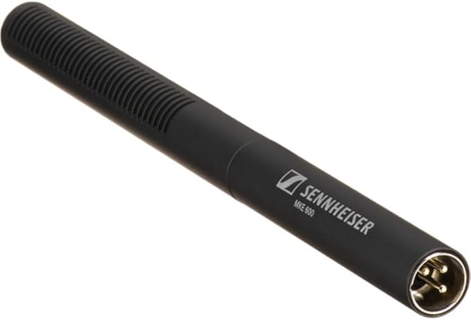 Sennheiser MKE 600 Shotgun Microphone Bundle with Zoom H1 XLR Handy Recorder + 64GB Memory Card + Shockmount + Fur Windshield + XLR Cable + 4 AA Batteries (8 Items) - Image 2