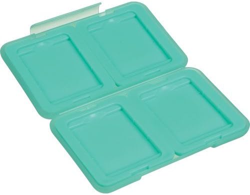 Ruggard Memory Card Case for 4 Compact Flash Cards (Light Green) by RUGGARD