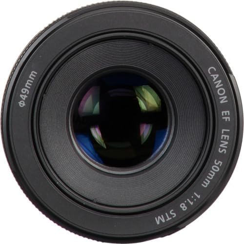 Canon EF 50mm f/1.8 STM Lens, Black, Compatible with Canon EOS DSLR Cameras | Compatible with EOS DSLR Cameras - Image 2