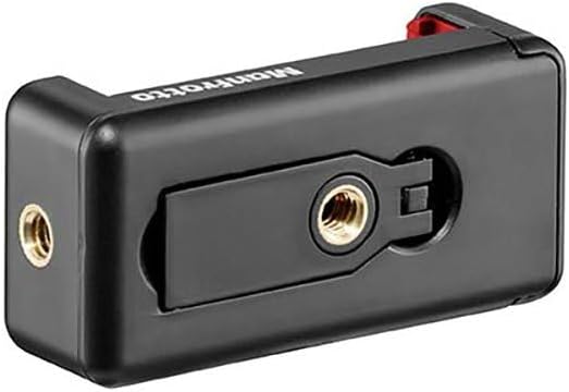 Manfrotto Mini Tripod with Universal Smartphone Clamp, Made in Italy, for iPhone with or Without Case, CSC, Vlogging, Videography, MKPIXICLMII-BK - Image 3