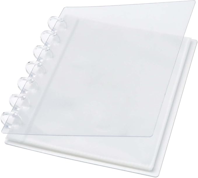 Mogoostry Clear Discbound Album Sheet Protectors 7 Discs 5 x 7 Inch Pocket Inner Page Plastic Protective Sleeves Organizer by MoGuShiYe