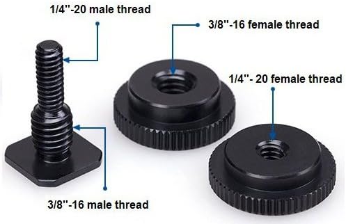 RetiCAM® Hot Shoe to Tripod Screw Adapter - Flash Shoe Mount for Camera, Smartphone and Accessories - Image 3