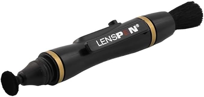 LensPen NLP-1, Black | Retractable Dust Removal Brush, Non-Liquid Cleaning Element, 12mm Round Cleaning Tip, 11cm Long - Image 2
