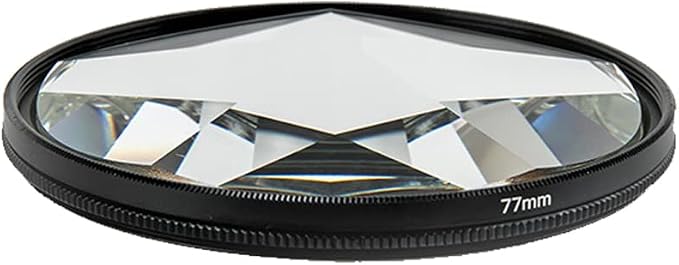 Pentaprism Filter Special Effects 77mm FX Glass Dazzling Film Large Screen Anamorphic DSLR Video Photography Camera Accessories - Image 3