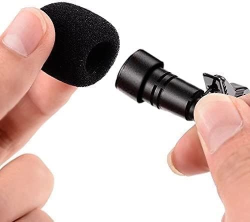 Lavalier Clip on Microphone, Portable Lav Mic for Android Smartphone Camera Podcast Laptop, Hands Free Recording Mic for YouTube,Interview,Video (3 Packs) - Image 3