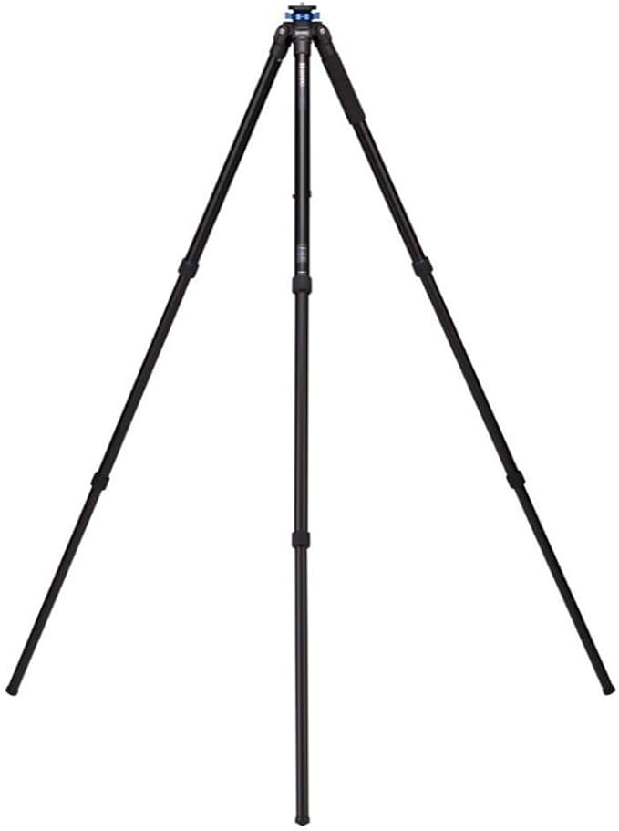 Benro Mach3 AL Series 4 Extra Long Tripod, 3 Section, Twist Lock Legs, 85.1" Maximum Height, 44.1 lb. Load Capacity- Black (TMA47AXL) - Image 4