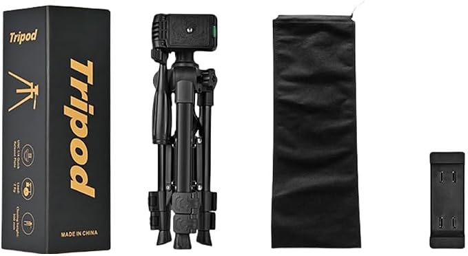 Small Tripod for Camera, Mini Tripod for Projector, Phone, DSLR, Laser Level, Portable Adjustable 11"-25" Height, 5 lbs Capacity, 360 Rotation, Includes Carry Bag and Phone Holder - Image 8