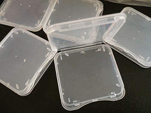 30 Pack SD MMC/SDHC PRO Duo Memory Card Plastic Storage Jewel Case (Memory Card not Included) (1 3/8" x 1 3/8" x 1/4") - Image 3