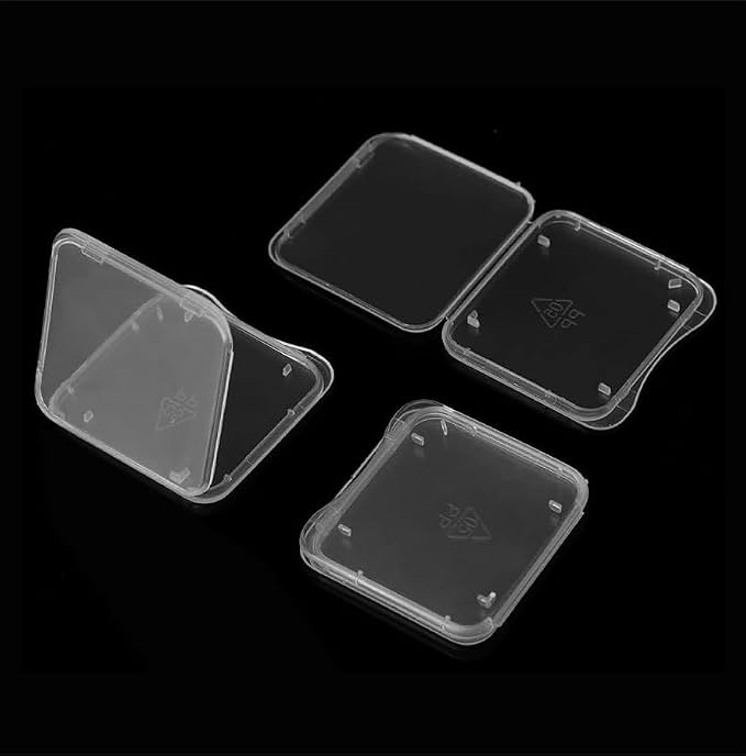 10 pcs SD MMC / SDHC PRO DUO Memory Card Plastic Storage Jewel Case (memory card not included) - Image 7