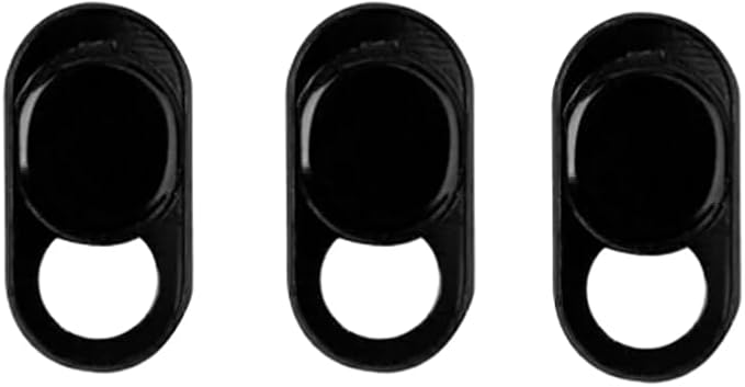 3pcs Metal Camera Lens Cap, Ultra Thin Camera Privacy Cover Webcam Cover Blocker Slider for Smartphone Tablet Desktop Laptop by BARTER+KINGS