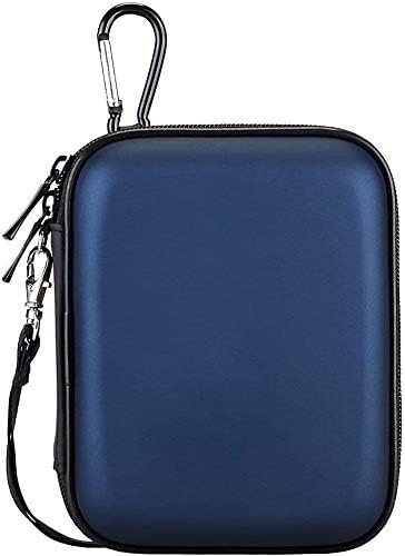 Lacdo Hard Drive Carrying Case for Western Digital WD Elements/WD My Passport/My Passport Ultra Portable External Hard Drive HDD 1TB 2TB 4TB 5TB 6TB USB 3.0 Protective Storage Travel Bag, Blue - Image 2