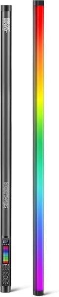 NEEWER TL120C RGB Tube Light, 42W Full Color RGBWW Photography LED Video Light Wand Stick with APP/2.4G/DMX Control, 7 Pixel Effects/18 Scenes, 2500K-10000K CRI97+ TLCI98+, 6000mAh Battery | Video Light Wand Stick, APP/2.4G/DMX Control, 7 Pixel Effects... by Neewer