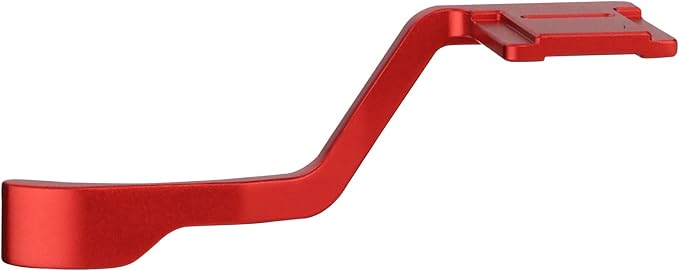 Thumb Up Rest Hand Grip for Nikon Z fc Mirrorless Camera Body ZFC Metal Hot Shoe Support -Red - Image 4