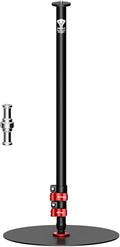 IFOOTAGE A300 Round Base Monopod 60" Aluminum Camera Floor Stand | Tripod Alternative with 1/4" & 3/8" Screw Light Adapter for Camera Tripod Head Ring Light Webcam, Payload 22lb by IFOOTAGE
