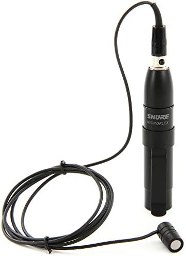Shure Microflex MX184 Supercardioid Lavalier Microphone - Condenser Mic with TQG / TA4F Connector Wireless Bodypack Transmitters - Image 2
