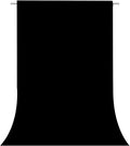 Black Photography Backdrop for Photoshoot, Fabric 3x5ft | Versatile Studio Photo Backgrounds, Non Reflective, Easy to Use, for Portraits, Product, Party, Video Creation by TERSUM