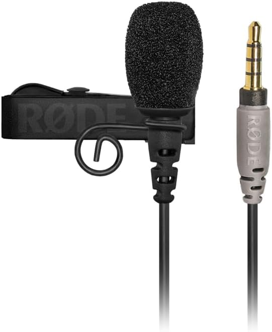 Rode SmartLav+ Lavalier Microphone for Smartphones,Black by R%C3%98DE