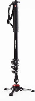 Manfrotto Xpro 4 Section Aluminum Video Monopod, Black (MVMXPROA4US) by Unknown