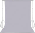 GFCC 10FTx10FT Grey Backdrop Background for Photography Photoshoot | Non-Reflective, Polyester Curtain, Easy Hang, Multipurpose Screen for Studio Photo Booth, Video Recording, Portrait, Party by GFCC
