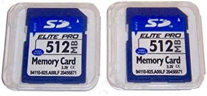 2 Pack 512mb Memory Cards Compatible with 512 MB SD Cards, 2 Pack Memory Cards and Cases w/Built to Last! Microfiber Cloth, Compatible with All SD Devices - Image 2