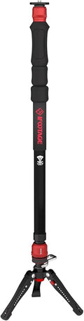 IFOOTAGE Cobra 3 A150S Strike Monopod, Pedal Locking Control, One-Step Rapid Height Adjustment, Professional Photography Monopod for SLR Cameras and Camcorders (59") by IFOOTAGE
