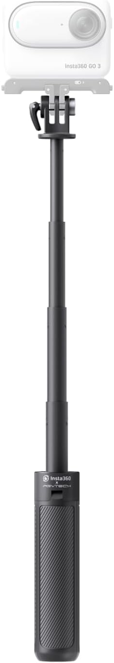 Insta360 Mini 2-in-1 Tripod, Lightweight Selfie Stick and Tripod, Compatible with Insta360 Ace/GO/Link/X Series, Black - Image 6