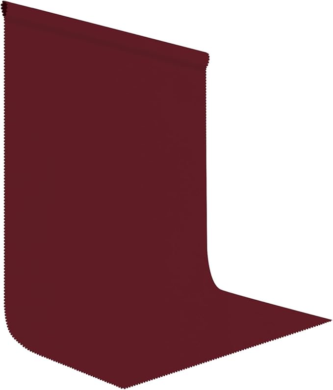Burgundy Photography Backdrop for Photoshoot, Fabric 10x20ft | Polyester Studio Photo Backgrounds, Non Reflective, Easy to Hang, for Portrait Shoot, Product, Party Decor, Video Creation by LYLYCTY