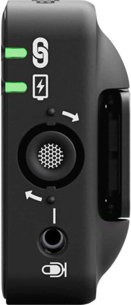 RØDE Wireless ME Dual Set Ultra-Compact Wireless Microphone System with Built-in Microphones, GainAssist Technology and 100m Range for Filmmaking, Interviews and Content Creation (Black) - Image 9