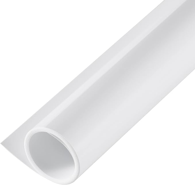 Meking White PVC Backdrop, 23.6x51in Photograph Backdrop Matte & Reflective | PVC Background Dual Side Vinyl Backdrop for Product Video Photography Studio (60x130cm) by Selens