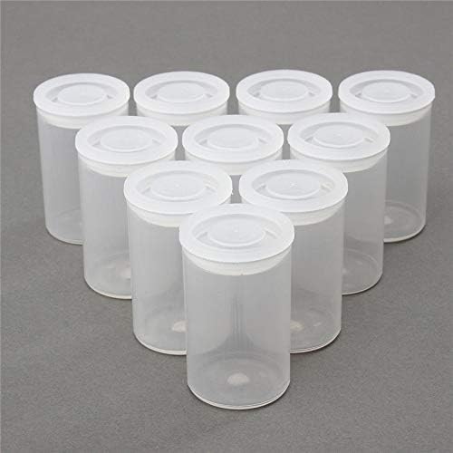 AKIRO Film Canisters with Caps 35 mm Empty Camera Reel Storage Containers Case Plastic Storage 15 Pack Transparent - Image 5