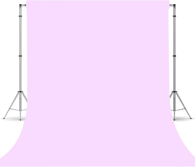 Light Purple Photography Backdrop for Photoshoot, Fabric 8x10ft | Versatile Studio Photo Backgrounds, Non Reflective, Easy to Use, for Portraits, Product, Party, Video Creation by TERSUM