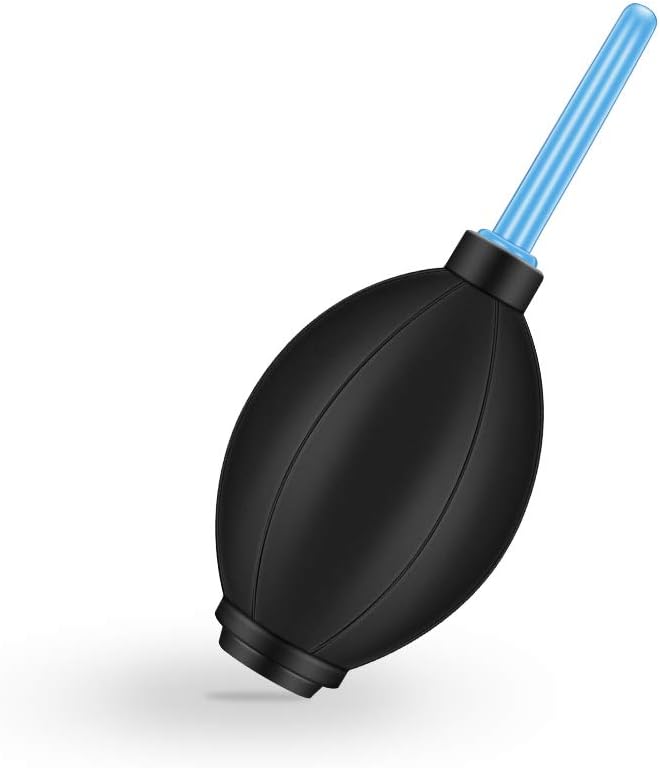 Rubber Air Blower Pump Dust Cleaner for Lens CCD Camera Black - Image 3