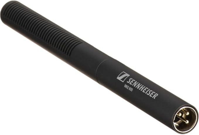 Sennheiser MKE 600 Shotgun Microphone Bundled with Universal Shockmount + 20-Feet XLR Microphone Cable + Microfiber Cleaning Cloth (4 Items) - Image 4