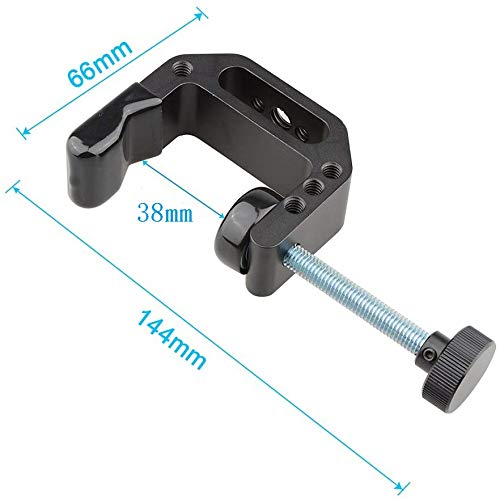 CAMVATE Universal C-Clamp for Desktop Mount Holder with 1/4"-20 & 3/8"-16 Thread Hole - 1121 - Image 3