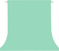 Jelly Mint Green Photography Backdrop for Photoshoot, Fabric 8x10ft | Versatile Studio Photo Backgrounds, Non Reflective, Easy to Use, for Portraits, Product, Party, Video Creation by TERSUM