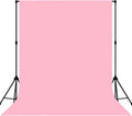 Pink Photo Backdrop Fabric Professional Background 10x10ft Valentine's Day | Seamless Design eliminates Wrinkle Portrait Photography Wedding Dark Theme Decorations by MIZSYE
