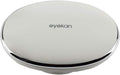 MUDOR Contact Lens Case-Cute Travel Kit with Mirror and Tweezers (White) | No Leak, Insert and Remover Tool by MUDOR