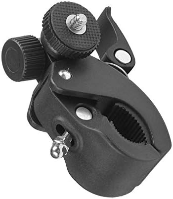 2 Pack Sports Camera Bike Mount Handlebar Clamp Clip Stand Base with 1/4 Screw Adapter for Gopro Hero DJI Osmo Insta360 Motorcycle Bicycle Action Cam Dash GPS Field Monitor Lights - Image 5