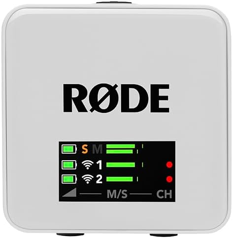 RØDE Wireless GO (Gen 3) – Compact Wireless Mic – Pristine Audio, 32-bit Float Recording, Automatic Level Control, for Phones, Cameras and Computers (White) | 32-bit Float Recording, Automatic Level Control, for Phones, Cameras and Computers (White) - Image 4
