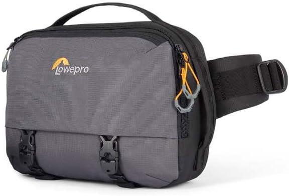 Lowepro Trekker Lite SLX 120, Compact Camera Backpack with Tablet Pocket, Camera Bag for Full Frame Mirrorless, Tripod Attachment, Water Bottle Holder, Grey by Lowepro