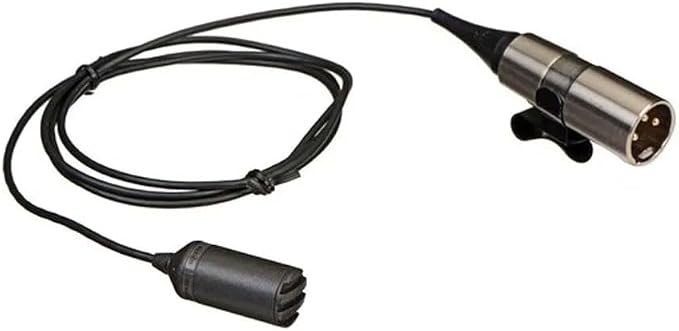 Shure SM11 Omnidirectional Miniature Dynamic Lavalier Microphone with Flexible, Long-Life Cable, Tie Clasp Assembly, Tie Tack Assembly, Connector Belt Clip and Zippered Carrying Bag (SM11-CN) - Image 3