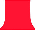Red Photography Backdrop for Photoshoot, Fabric 10x20ft | Versatile Studio Photo Backgrounds, Non Reflective, Easy to Use, for Portraits, Product, Party, Video Creation by TERSUM